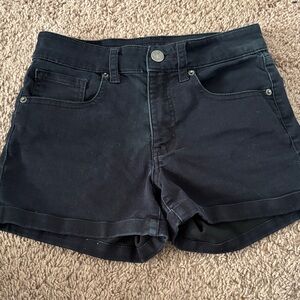 Aeropostale Black Jean Shorts